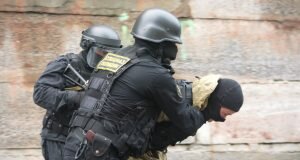 В Воронеже возле ТРЦ «Град» прошли антитеррористические учения